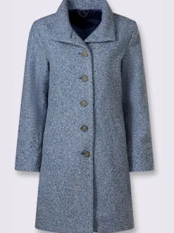 Manteau court qualité bouclée chaude