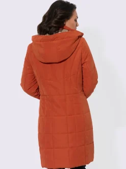 Manteau matelassé avec capuche amovible et poches pratiques