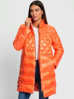 Manteau matelassé avec col montant et poches pratiques