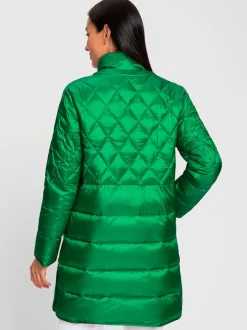 Manteau matelassé avec col montant et poches pratiques