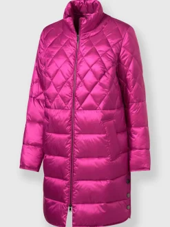 Manteau matelassé avec col montant et poches pratiques