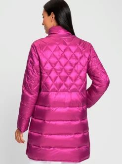 Manteau matelassé avec col montant et poches pratiques