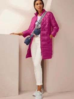 Manteau matelassé avec col montant et poches pratiques