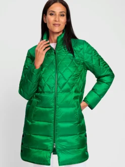 Manteau matelassé avec col montant et poches pratiques