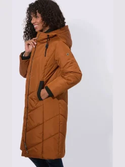 Manteau matelassé chaud et confortable