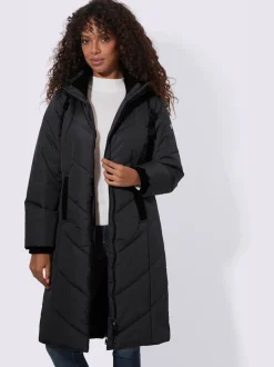 Manteau matelassé chaud et confortable