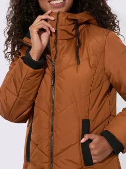 Manteau matelassé chaud et confortable