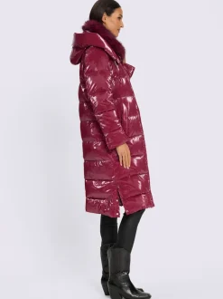 Manteau matelassé qualité brillante