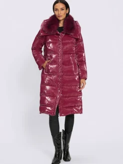 Manteau matelassé qualité brillante