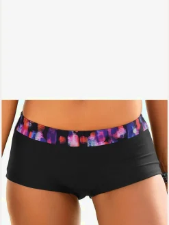 Mini-short Lascana à motifs et soutien-gorge sculptant en maillot de bain