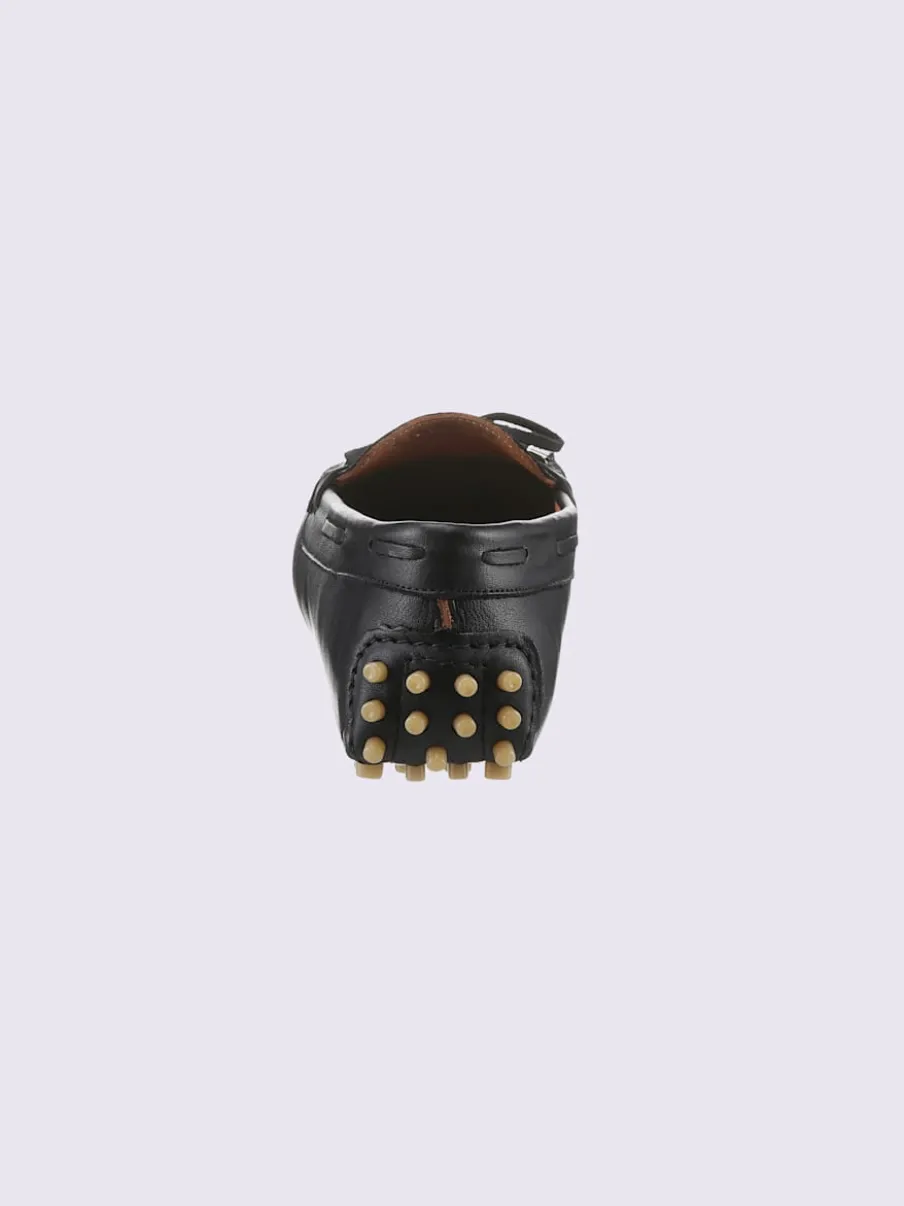 Mocassins cuir nappa de vache