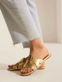 Mules avec brides raffinées