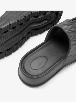 Mules de bain chaussures de bain estivales avec semelle compensée tendance
