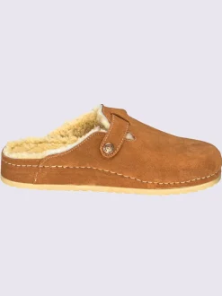 Mules doublure agneau véritable