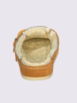 Mules doublure agneau véritable