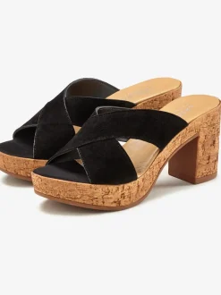 Mules en cuir fabriquées en italie