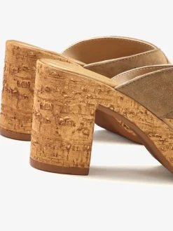 Mules en cuir fabriquées en italie