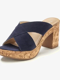 Mules en cuir fabriquées en italie