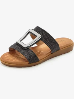 Mules estivales au superbe design en raphia