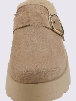 Mules matière synthétique