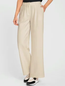 Pantalon ample avec ceinture élastique et poches