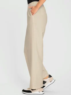 Pantalon ample avec ceinture élastique et poches