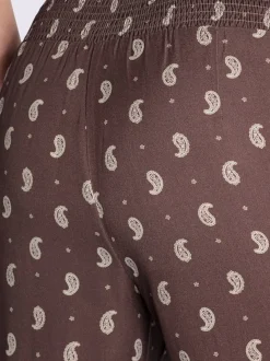 Pantalon avec motif paisley
