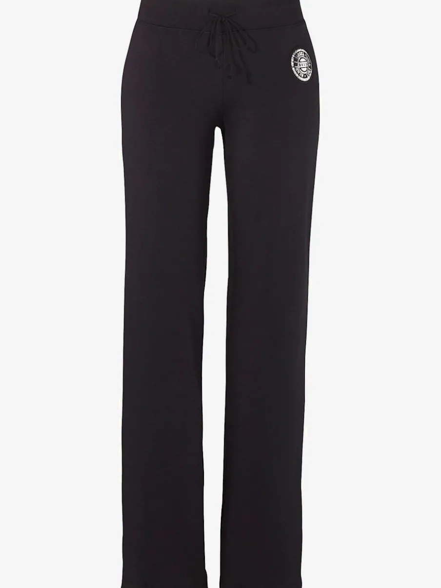 Pantalon bien-être coupe ample à la finition soignée