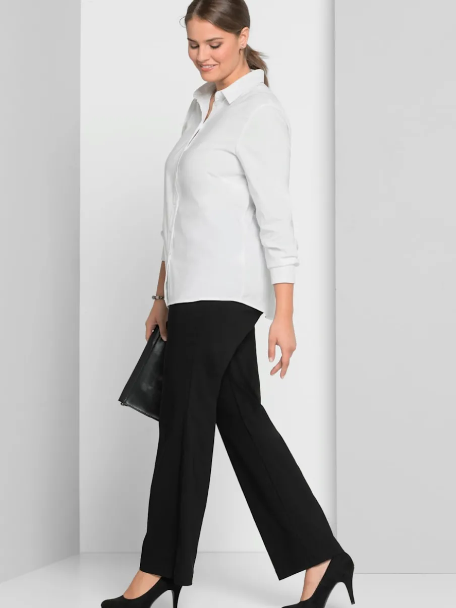 Pantalon bootcut effet moulant