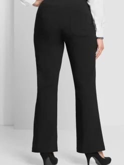 Pantalon bootcut effet moulant