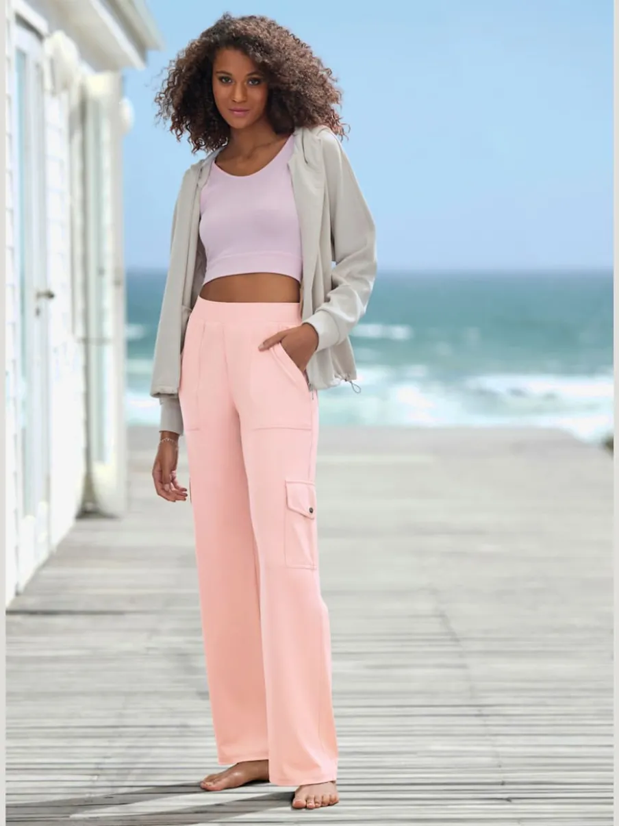 Pantalon cargo fluide avec poches pour un rangement pratique