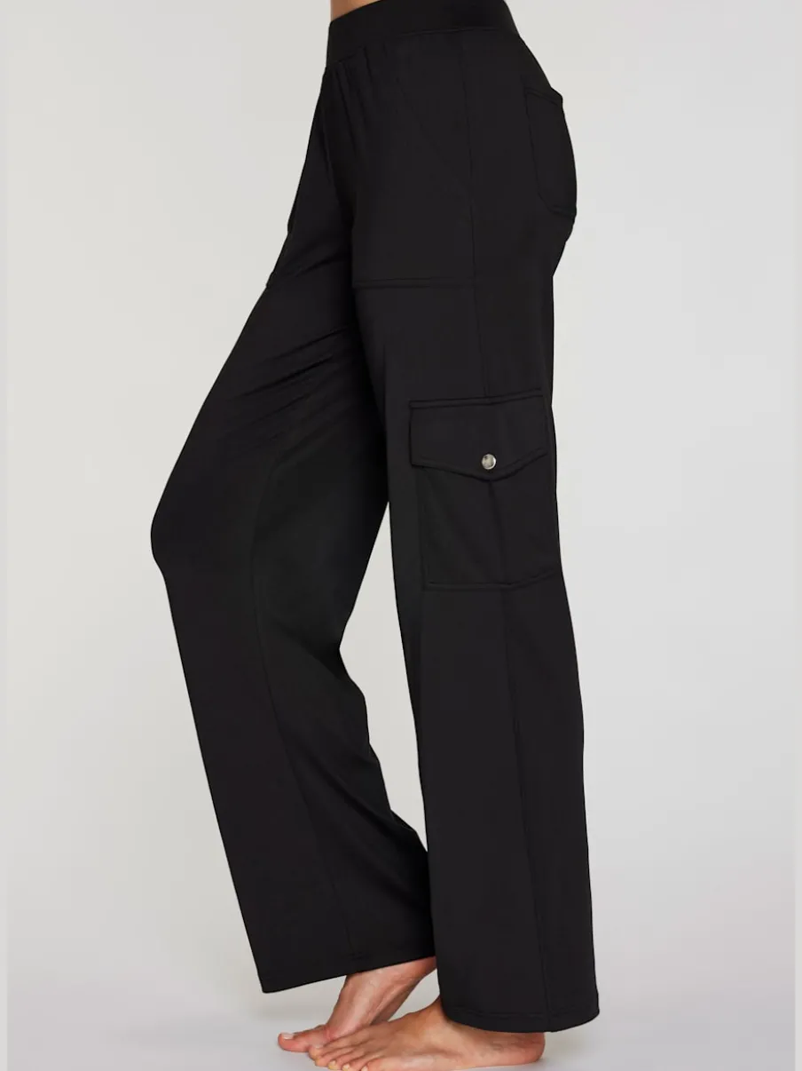 Pantalon cargo fluide avec poches pour un rangement pratique