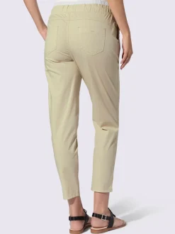 Pantalon 7/8 ceinture contrastante