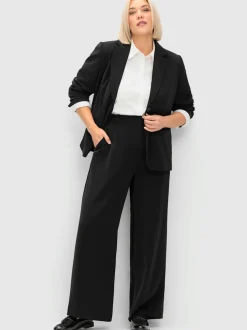 Pantalon ceinture élastique au dos
