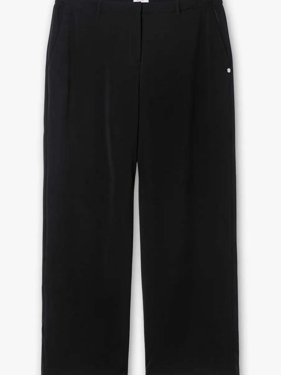 Pantalon ceinture élastique au dos