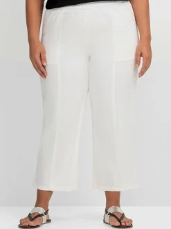 Pantalon 7/8 ceinture élastique confortable