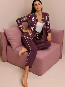 Pantalon à ceinture élastique matière sweat