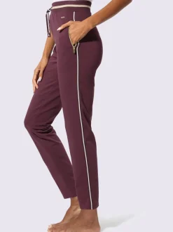 Pantalon à ceinture élastique matière sweat