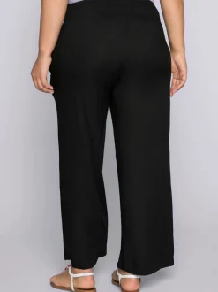 Pantalon ceinture smockée