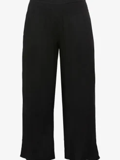 Pantalon ceinture smockée