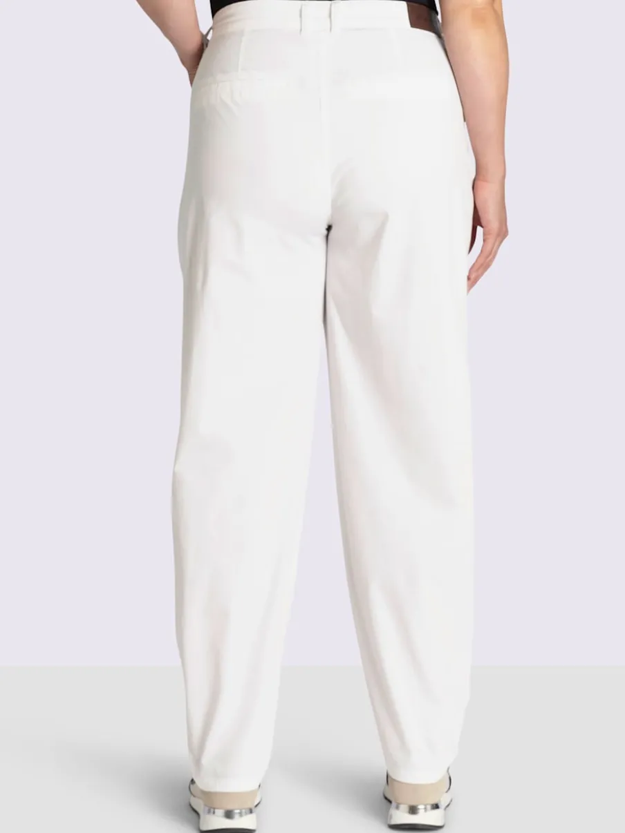 Pantalon chino avec ceinture confort