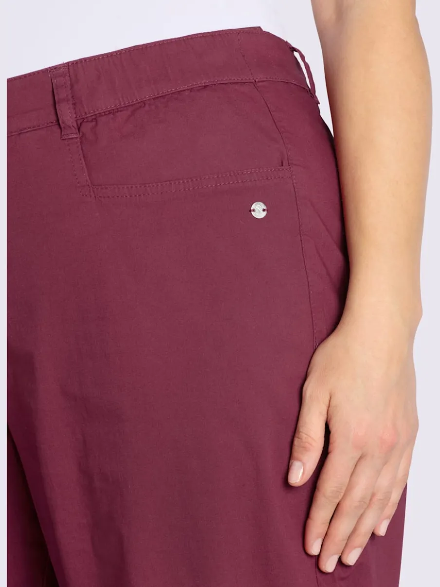 Pantalon chino avec ceinture confort