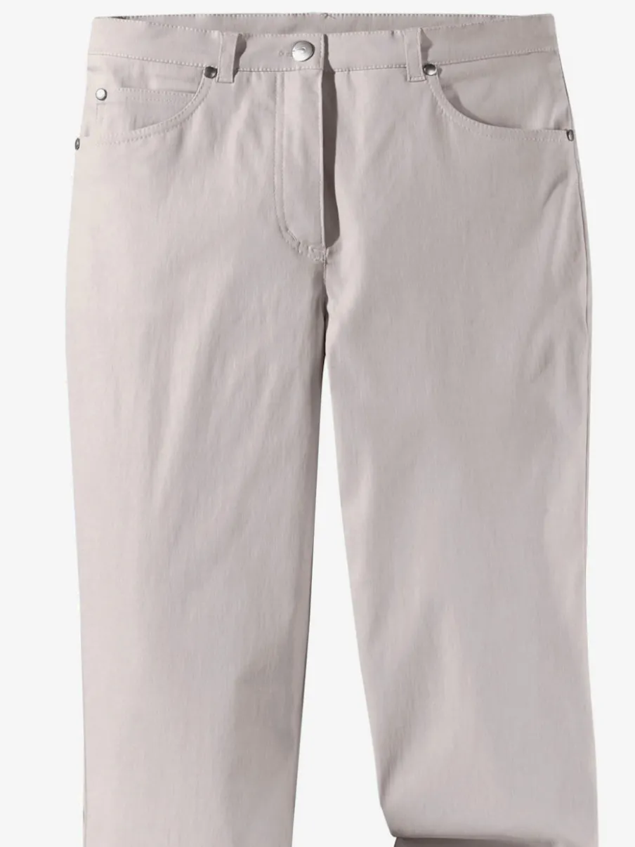 Pantalon classique cinq poches confortable pour un usage quotidien
