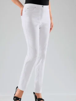 Pantalon classique cinq poches confortable pour un usage quotidien