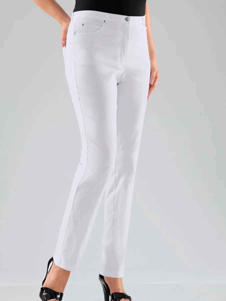 Pantalon classique cinq poches confortable pour un usage quotidien