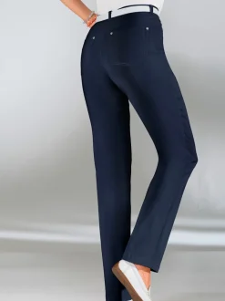 Pantalon classique cinq poches confortable pour un usage quotidien