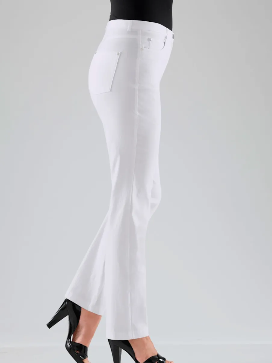 Pantalon classique cinq poches confortable pour un usage quotidien