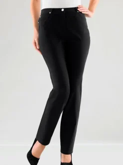 Pantalon classique cinq poches confortable pour un usage quotidien