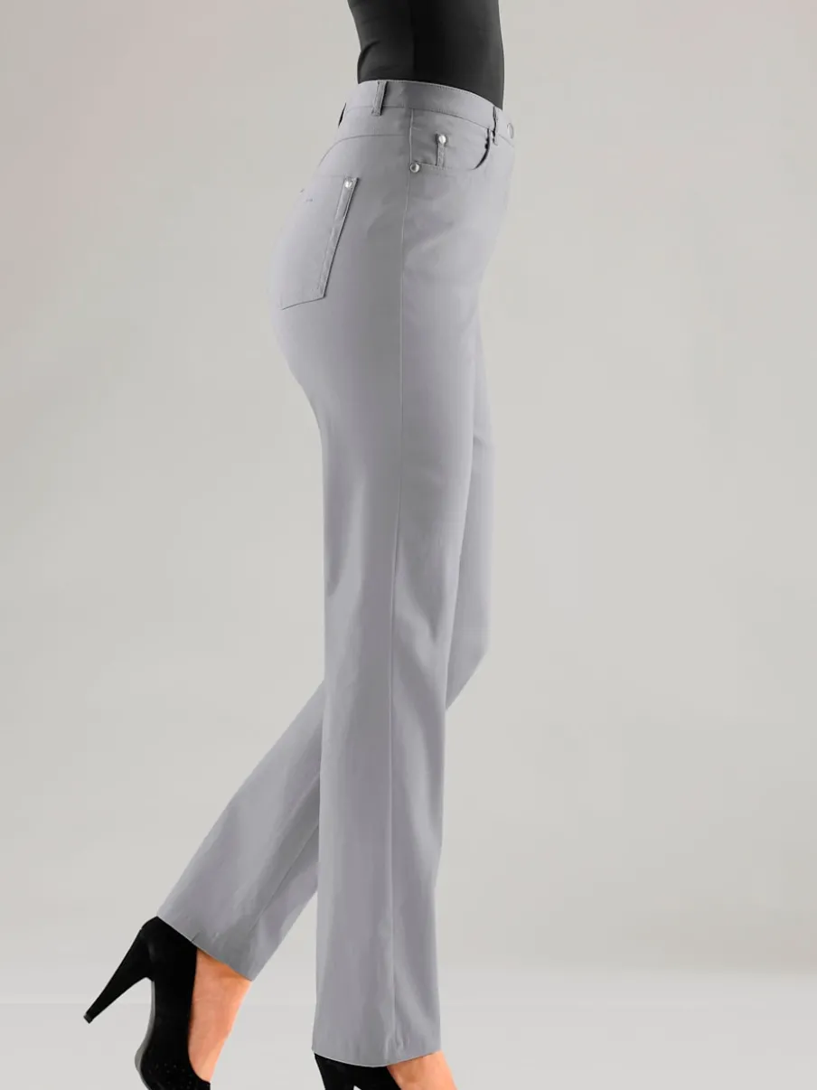 Pantalon classique cinq poches confortable pour un usage quotidien