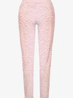 Pantalon confortable avec poches fendues et ourlet à revers
